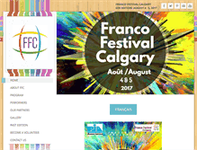 Tablet Screenshot of francofestcalgary.com